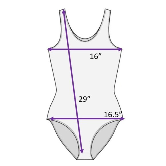 NWT Tommy Hilfiger Colorblocked One-Piece Swimsuit - XL - Picture 11 of 11